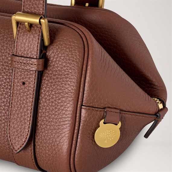 Mulberry Small Boston Bright Oak Heavy Grain